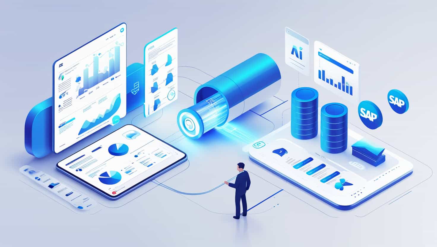 AI-powered data analytics and automation for business intelligence.