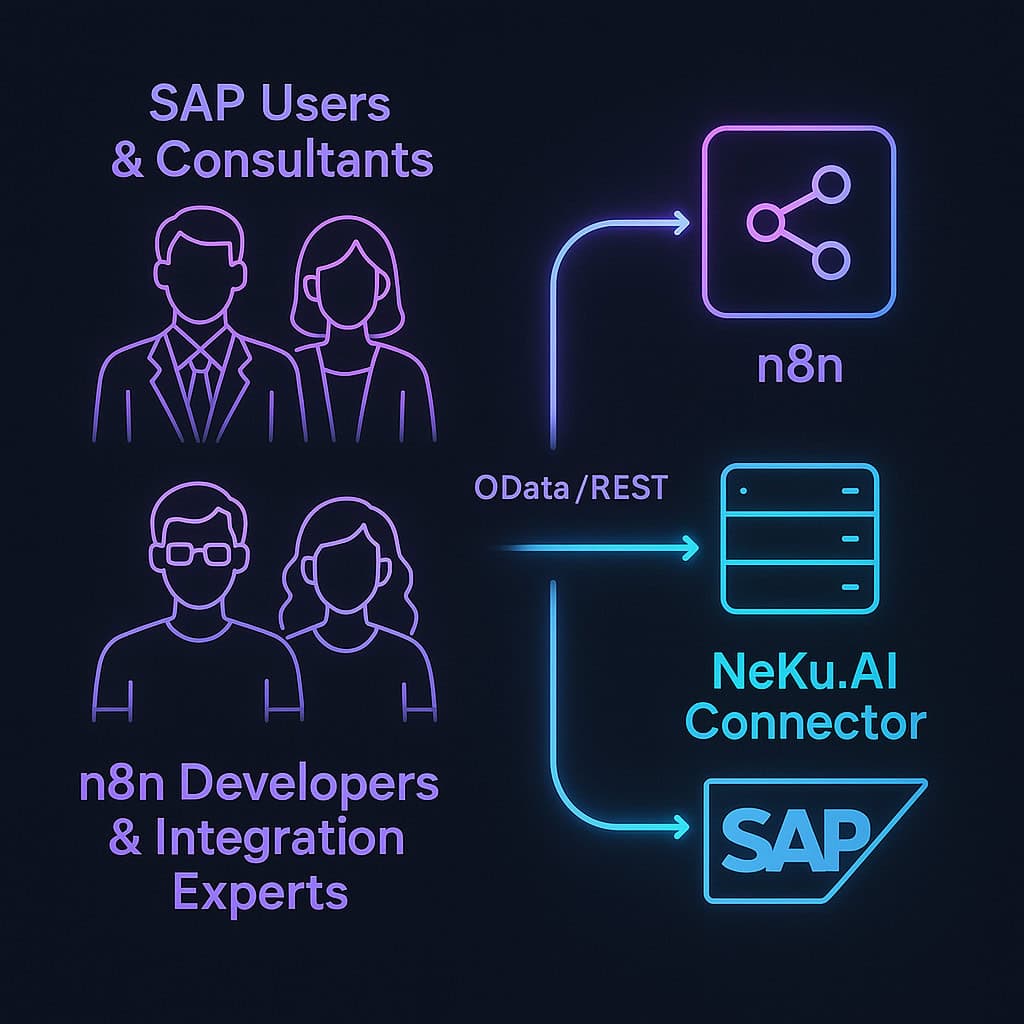 SAP ve n8n arasında iki yönlü veri akışı