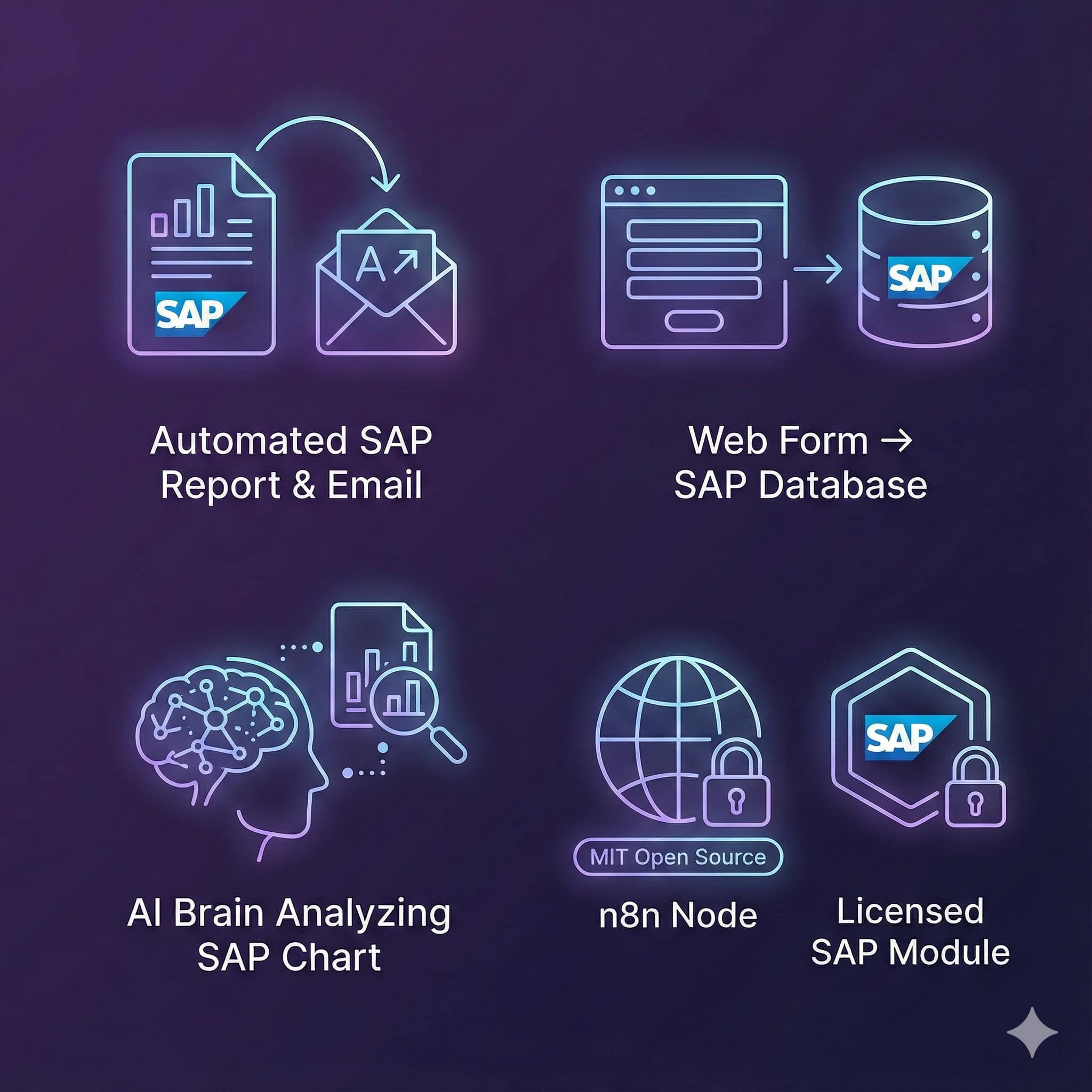 SAP sistemleri için kurumsal bağlantı mimarisi